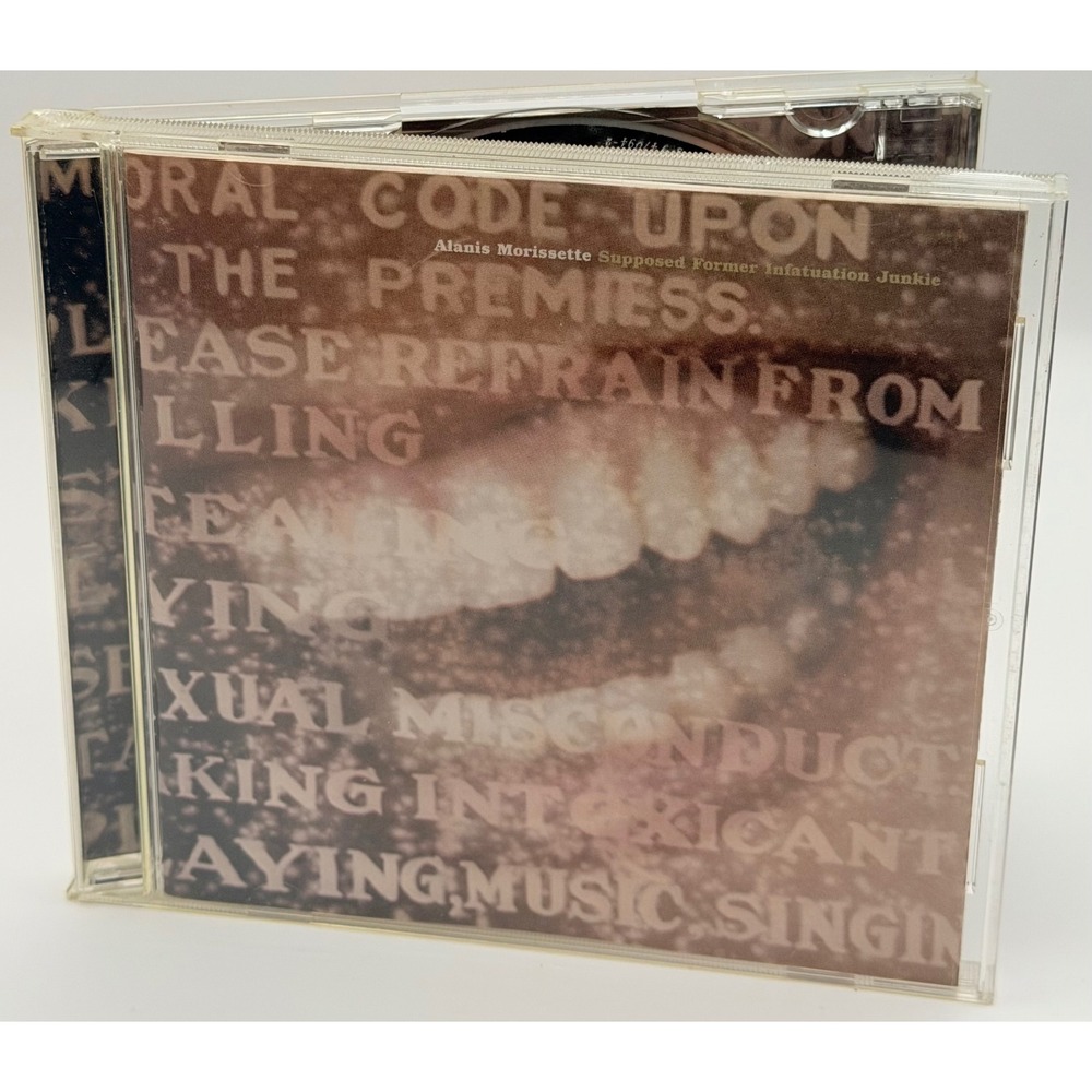 Alanis Morissette Supposed Former Infatuation Junkie CD 1998